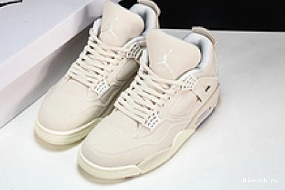 Blank Jordan 4 Canvas Retro 1001